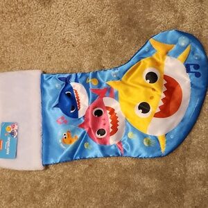 Nickelodeon Christmas Stocking Baby Shark New nwt Holiday Stockings